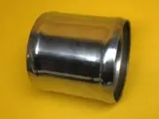70 mm 2.75" x 76 mm long Straight Aluminium pipe swaged tube joiner