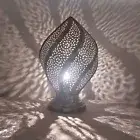 Large spiral table lamp - Brass handmade Floor Lamp