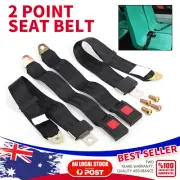 MODIGT Universal 2 Point Adjustable Seat Belt | Car Harness Safety Lap Strap (for: NSU)