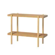 Artiss Console Table 92CM 2-tier Pine Sera
