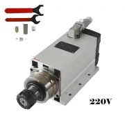 220V Square Spindle Motor Flanged CNC Router Milling Shaft Motor 4.5KW(6HP)