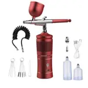 Airbrush Compressor Kit Air Brush Sprayer Gun for Nail Art Tattoo Cake Makeup
