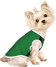 Flag of the Sultanate of Delhi print Dog Shirts for Small Dogs Stretchy T-Shirts Lightweight Tank Top Sleeveless Striped Vest