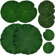Artificial Floating Foam Lotus Leaves Decor for Pond Aquarium and Stage