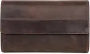 [WICRFYHD] Leather Watch Case - Watch Travel Case, 8 Slot Watch Roll Travel Case Organizer Display - Watch Organizer for Men & Women