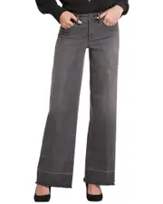 NYDJ Teresa Snow Shadow Wide Leg Jean