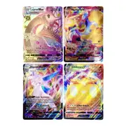 Pokémon 4 Full Art Multi Holo Vmax Lot, Lapras, Espeon, Machamp, Cinderace NMB