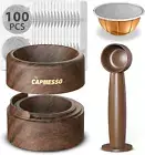 Reusable Vertuo Pod Refill Kit for Nespresso: Reusable Vertuo Capsule for Nespre