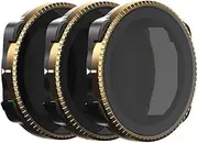 PolarPro - DJI Air 2S - Cinema Series - Vivid Collection - ND8/PL - ND16/PL - ND32/PL Filters - Magnetic Hard case - Drone Filters - Natural Density - Cinema Series - Lightweight Aluminum