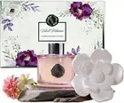 Reed Diffuser Set, Gypsum Flower 3.38 Fl Oz (100 Ml), Home Reed Diffuser for Ba