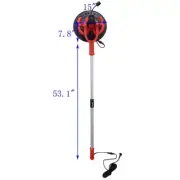 Electric Concrete Cement Mortar Trowel W/Floodlight 220V Wall Polishing Machine
