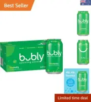 Lime Flavoured Sparkling Water Can 375 ml Pack of 8