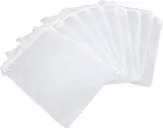 Aquarium Filter Media Bag, Large Mesh Hole Washable 10 Pieces Net Filter Bag for Tensile Peat Fiber
