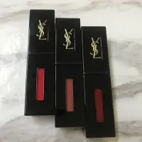 在飛比找蝦皮購物優惠-聖羅蘭 YSL 奢華緞面漆光唇釉#402 #407#409/