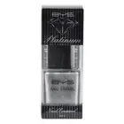 BYS Platinum Metallic Lasting Nail Polish Enamel Lacquer Quick Dry Silver 14ml