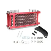 85x200x45mm Motorcycle Oil Cooler Set Cooling System For 100-250CC ATV Universal