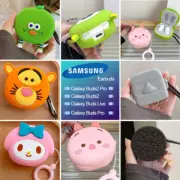 Silicone Protective Cover Case Samsung Galaxy Buds 2 Live Pro Earbuds Cartoon Au