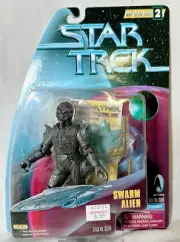 Vintage 1997 Star Trek Warp Factor Series 2 Swarm Alien Figure Playmates NEW