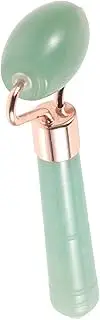 Jade Roller Jade Beauty Device Pink Crystal Jade Pusher (single-head Arc Rod) Face Roller Roller Facial Massage Tools Roller for Face Face Massage Roller