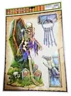 Haunted House Horror Props CREEPY DECAL CLING Halloween Decorations-SKELETON KEY