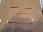 2 Pottery Barn CALA JACQUARD SHEER CURTAINs drapes 44 84 white New