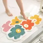 Floor Rug Fine Texture Home Decor Quick Dry Kitchen Floor Mat Unfading
