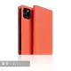 SLG Design iPhone 12 / 12 Pro D8 NEON 霓虹時尚款 側掀真皮皮套 橘紅/綠