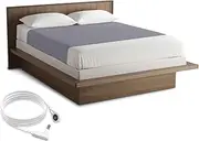 Grounding Sheets Bed,27x52in, 5% Silver Fibre & 95% Cotton,Bed Sheets Set for Better Sleep, Relieve Pain & Inflammation, Energy, Healing, Grounding Mat for Beds with Grounding Cord, Gray