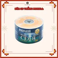 在飛比找蝦皮購物優惠-Maxell 白色 CD 空白光盤盒 50 片 700mb 