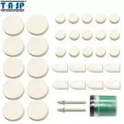 Wool Polishing Wheel Buffing Pad 36PC TASP Mini Drill Rotary Tool Accessories