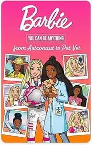 Yoto Barbie You Can Be Anything: from Astronaut to Pet Vet – Kids Audio Card for Use with Player & Mini All–in–1 Audio Player, Screen–Free Listening, Fun Playtime, Bedtime & Travel Stories, Ages 3+