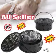 Metal Mosquito Mozzie Coil Holder Burner Repellant Home Garden Decor Outdoor GV