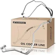 A-Premium Oil Cooler Line Replacement for Chevrolet Colorado GMC Canyon 2017-2022, Inlet and Outlet