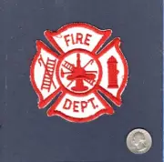 Universal FIRE DEPARTMENT Uniform Patch