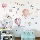 Wall Sticker Wall Stickers Stickers Art Decor Cartoon Hot Air DIY Kid’s 2018