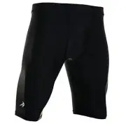 Men's Compression Shorts Performance Series Sports Short Large Black 9"