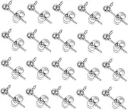 [CIMAXIC] 40pcs Ball Earring Diy Jewelry Set for Women Creative Earrings Ear Drop Accessories