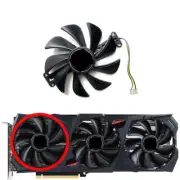Graphics Card Cooler Fan for GAINWARD/Plusoft RTX4070 4070ti 4070tiS Wind Chaser
