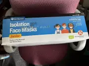 20 Boxes of 50 Disposable Face Masks, 3-Ply, 3 Layer Facial Cover For junior