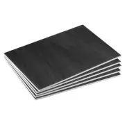 12x16" 300x400mm Foam Sheet Crafts Foam Boards Foam Paper Sheet, Black 5pcs
