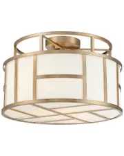 Crystorama 3-Light Danielson Flush Mount