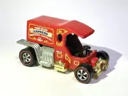 ⭐️Hot Wheels T-Totaller RED 1976 Custom Made Redline - Super Nice