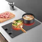Double-burner Ceramic Electric Hob Induction Cook Top Stove Adjustable Heat&Time
