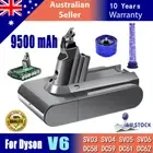 9500mAh Battery for Dyson V6 Animal Absolute DC58 DC59 SV03 SV04 SV06 /Filters