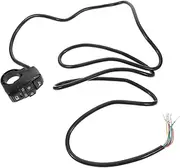 MOLUCKFU Motorcycle Multi Function Control Switch Set Turn Signal Headlight Horn Button for Electric Bikes Scooters Easy Installation Durable Materials Wide Compatibility