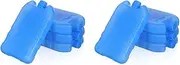 8 Pcs Ice Packs for Lunch Box Reusable Thin Freezer Packs for Cooler Air Conditioner Fan Ice Blocks Portable Cooling Boxes Easy to Use for Fan Camping