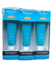 LOT OF 3 Neutrogena Hydro Boost WATER GEL Facial Moisturizer 1.7 oz DISCONTINUED