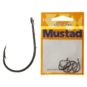 Mustad 10757SP-BN Chinu Baitholder Canal Hooks Size 7 Qty 7