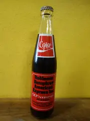 1985 Robinson Humphrey American Express 90th Anniversary Coca-Cola Bottle Coke