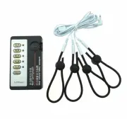 Electric Therapy Extender 4 Rings E-stim Set